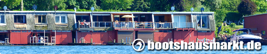 Bootshaus in der Mecklenburgischen Seenplatte