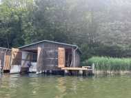Doppelbootshaus Bootshaus ·Mecklenburg. Seeplatte
